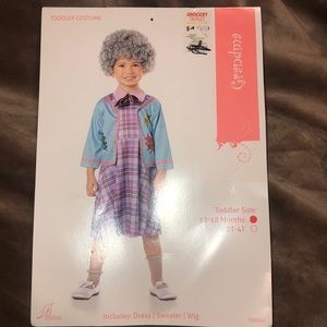 Toddler grandmother costume
